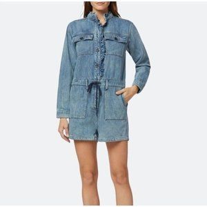 Hudson Jeans Utility Romper This Love Denim Blue